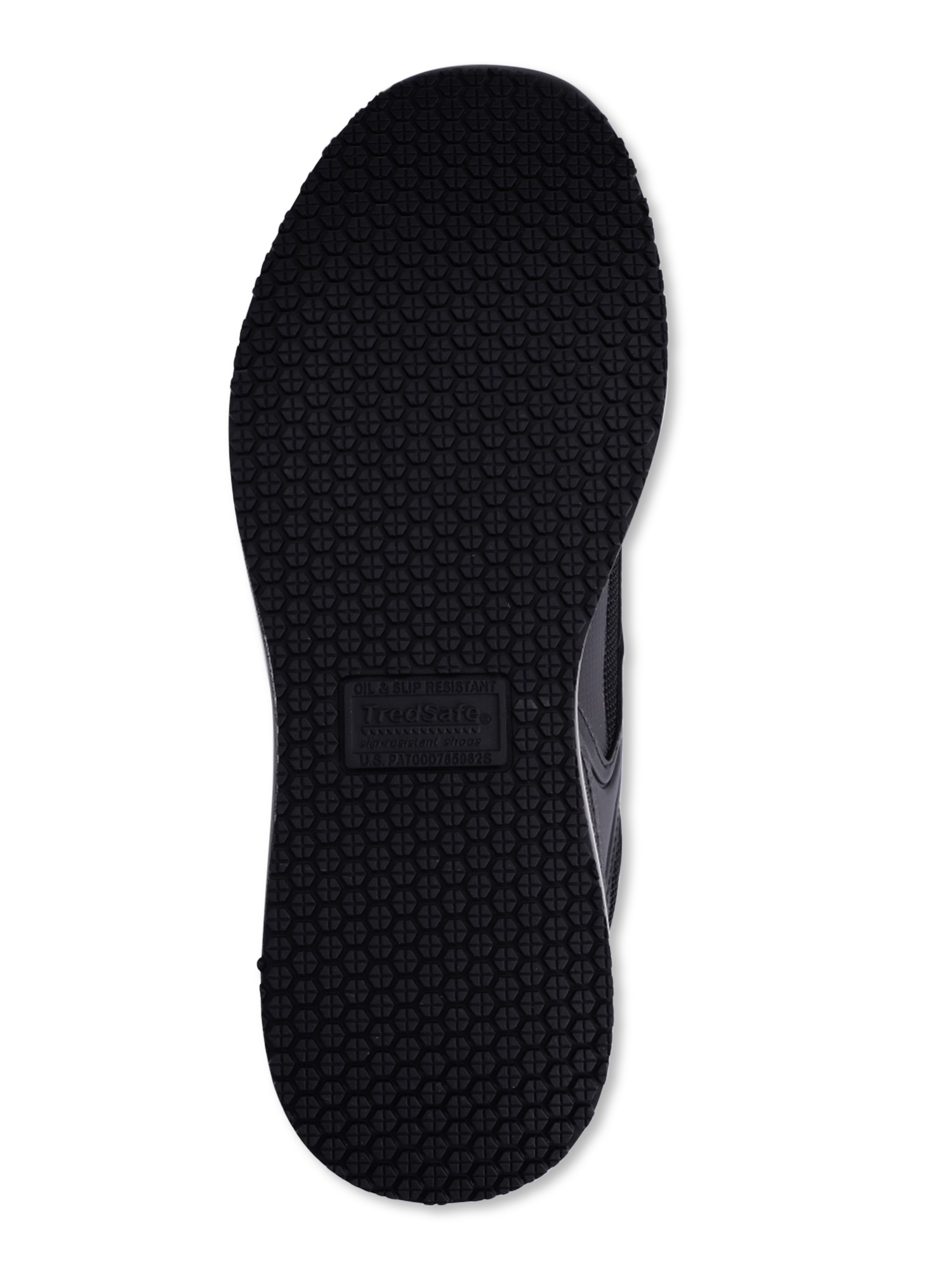 TredSafe Men's Lucas Slip-Resistant Work Shoes, Black photo 5
