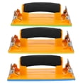 thumbnail image 1 of 6 piezas de soporte para papel de lija para lijadora manual, tacos para lijado automotriz, herramienta para pared de madera y plástico, 1 of 6