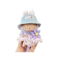 thumbnail image 5 of Ropa y accesorios para muñecas de peluche en miniatura lindas para muñecas ídolos de Corea Kpop Exo Labubu II Ropa con vestido arrugado, 5 of 5
