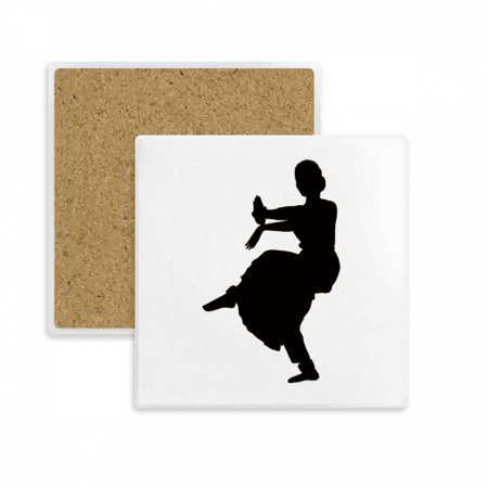 

Dancer Art Peacock Dance Sports Square Coaster Cup Mat Mug Subplate Holder Insulation Stone