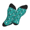 thumbnail image 5 of Rocae Ducks A for Adult Socks Casual Athletic Stretchy Loose Socks for Women Men Non-Slip Middle Tube Socks, 5 of 7