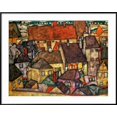 thumbnail image 2 of Yellow City, 1914, Scenic Framed Art Print Wall Art by Egon Schiele Sold by Art.Com, 2 of 5
