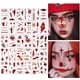 thumbnail image 2 of Halloween Stickers Party Makeup Face Stickers Ghost Festival Decoration Simulation Horror Wound Scar Stickers, 2 of 3