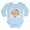 Sky Blue, variant on CafePress - Donuttime Body Suit - Long Sleeve Cotton Baby Bodysuit