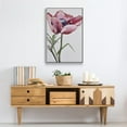 thumbnail image 6 of Paris Poppy Framed Premium Gallery Wrapped Canvas - Ready to Hang - 25 x 37 - White Floating Frame, 6 of 9