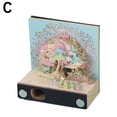 thumbnail image 1 of Block 3D Notepad Desk Paper Sculpture Teacher Gift Memo Paper Craft A D8T6, 1 of 9