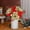 A, variant on Anhility 2Pcs Artificial Poinsettia Christmas Flower, Holiday Floral Centerpiece, Christmas Decor for Home, Office, or Holiday Gifts, 13.78x7.87in