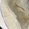 thumbnail image 3 of Sombrero de pescador de malla transpirable para mujer, con encaje hueco fino, circunferencia de sombrero de 56-58 cm, para verano, 3 of 6
