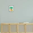 thumbnail image 2 of Stupell Industries Tropical Palm Plant Leaves Whimsical Summer Botanicals Graphic Art Black Framed Art Print Wall Art, Design by unknown, 2 of 5