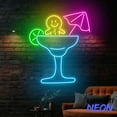 thumbnail image 4 of Handmadetneonsign Gingerbread Martini Bar Neon Sign, Christmas Gingerbread Cocktail Led Sign, Holiday Drink Wall Decor 82255, 4 of 5