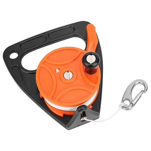 Carrete De Línea De Buceo Carrete De Buceo De Plástico Para Buceo Subacuático/Buceo En Cuevas/Pecios Yuarrent OD016523-01