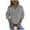 Black, variant on Sexlip V-Neck Long Sleeve Casual Sweatshirt Fleece Relaxed Fit Soft Comfortable Top for Winter Daily Wear Women's Clothing Fashionable Lifestyle Essential Black XXXXXL