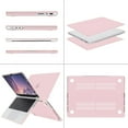 thumbnail image 5 of Mosiso MacBook Pro 14 inch Case 2024-2021 M5 M4 M3 M2 M1 Pro Max A3434 A3112 A3185 A3401 A2918 A2992 A2779 A2442, Plastic Hard Shell&Keyboard Cover&Screen Film&Pouch, Rose Quartz, 5 of 6