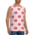 thumbnail image 2 of Balery Pig Noses Men's Sleeveless Muscle Shirts Workout Tank Top, Moisture Wicking, Odor Protection-Medium, 2 of 8