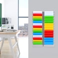 thumbnail image 4 of OUNONA Étagères de Garage en Plastique Gris Robustes avec Porte-Cartes de Temps à Fentes Multiples pour Rangement d'Entrepôt, 4 of 8