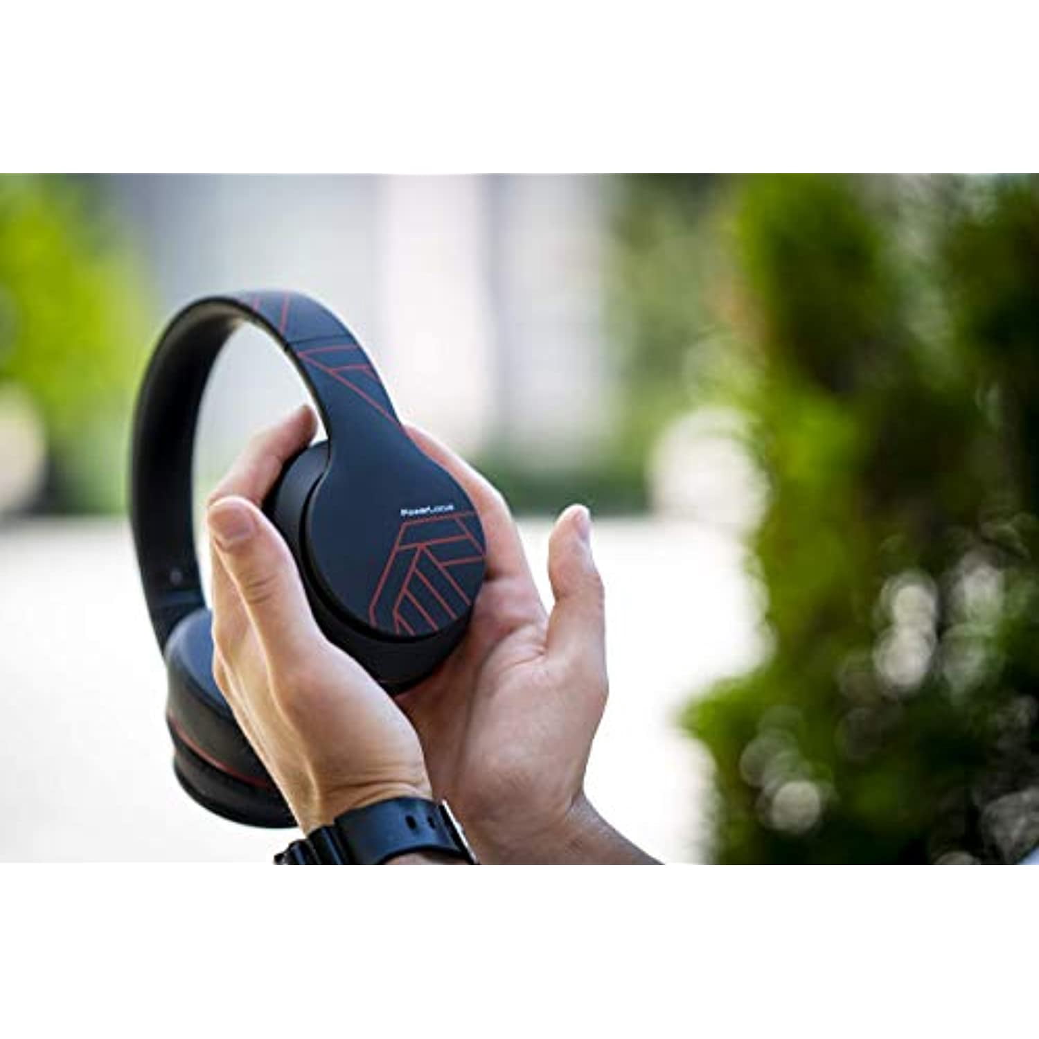 PowerLocus P6 Bluetooth Headphones Over Ear, Wireless Headphones, Super  Bass Hi-Fi Stereo Sound, 20Hrs Battery Life,Soft Earmuffs, Headphones with  Mic, Voice Assistant for iPhone,Android,Laptops,PC,TV | Walmart Canada