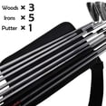 thumbnail image 5 of vlrwzc Lightweight Golf Club Bag Mini Portable Golf Club Bag Storage Travel Pouch Simple Foldable Mini Half Set Golf Gun Bag, 5 of 7