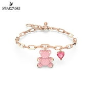 FINEYDOG Gift from Swarovski0 Bear Bracelet to Girlfriend (pink)