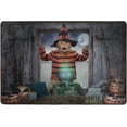 thumbnail image 4 of SKYSONIC 72x48in Halloween Witch Cat Area Rug, Spooky Night Non-Slip Floor Carpet for Indoor Living Dining Room and Bedroom Area, 4 of 7