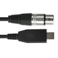 thumbnail image 4 of Cable de micrófono Bling Bling hembra USB a XLR 3 m, 4 of 12