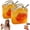 2Pcs, variant on Purse Drinking Glass, 26oz Unique Handbag Shaped Cocktail Glasses with Straw, Fun Fish Bowl Drinkware for Party Decoration, Stylish Gift for Bridal Shower.