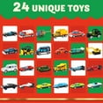 thumbnail image 2 of Calendario de Adviento JOYIN 2024, juego de coches fundidos a presión para Navidad, 24 días, 2 of 7