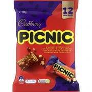Cadbury Picnic Chocolate Sharepack 12 Treats 180g