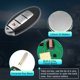 thumbnail image 4 of Reemplazo de 315MHz CWTWB1U808 Smart Proximity Insert Keyless Entry Remote Key Fob para Nissan Quest 2011-2017 3 botones 46 Chip, 4 of 7