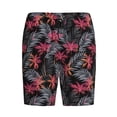 thumbnail image 6 of Daiia Colorful Hawaii Palms Mens Woven Stretch Pajama Short,Short Pajama Pants-X-Large, 6 of 7