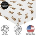 thumbnail image 5 of Sweet Jojo Designs Boho Teddy Bear & Plaid Boy, Girl, Unisex/Gender Neutral Fitted Crib Sheets Set 2 Piece, 5 of 6