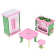 thumbnail image 2 of Juego de muebles de simulación de casa de muñecas en miniatura de madera Juguete educativo para niños (581 Ndcxsfigh Nuevos Originales, 2 of 6
