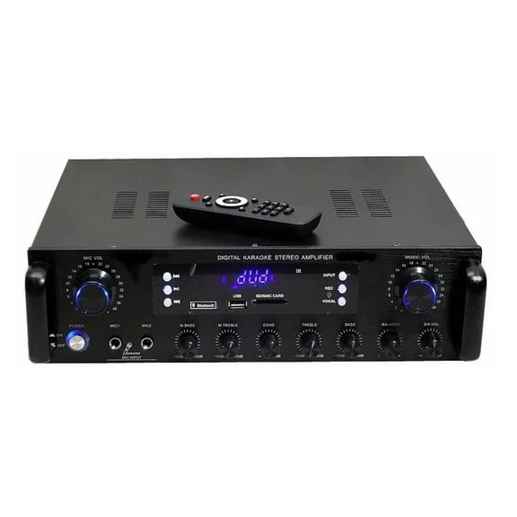 MR DJ AS305 Hybrid Amplifier Built-in Bluetooth USB/SD Card Reader AM/FM Tuner