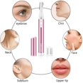 thumbnail image 3 of CHOK Eyebrow Trimmer  Electric Eyebrow Razor for Women Battery-Operated Facial Hair Remover with Comb for Face Chin Neck  Upper-Lip, 3 of 5