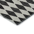 thumbnail image 4 of Addison Rugs Mayfield Washable Transitional Diamonds Black Rectangle Rug, 9' x 12', 4 of 6