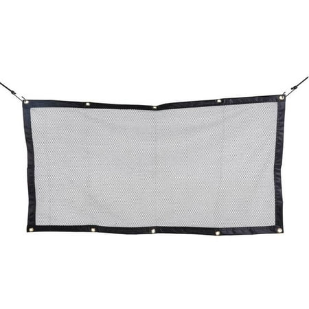 Adjustable Anti-collision Auto Rear Seat Outdoor Barrier Protection Net Pet Supplies Dog Fence Isolation Mesh BLACK