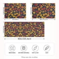 thumbnail image 2 of Yayeee Pillowcase Standard Size Set of 2 Satin Wrinkle Resistant Pillow Case, Yellow Floral, 2 of 8