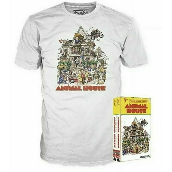 Funko POP! Tees Animal House VHS Boxed Tee Size Small [S] T-Shirt Exclusive