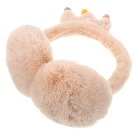 LULULION 1Set Winter Ear Protection for Children Earmuff Simple Sunday Angora Yarns Warmth Daily Use
