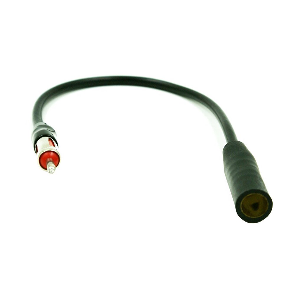 DNF 1 Feet Car Radio Antenna Extension 1 Feet Cord Male Female Adapter