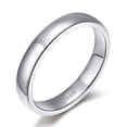 thumbnail image 1 of Qarigey Anillos simples para parejas, adorno de joyería, regalos de compromiso de boda, decoración de dedos de plata de Color sólido, anillo para Ropa, zapatos y accesorios Miscelánea 2 mm Qarigey AP014491-02, 1 of 6