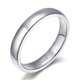 thumbnail image 1 of Minnieouse Anillos simples para parejas, adorno de joyería, regalos de compromiso de boda, elegante Color sólido, dedos plateados, decoración, anillo Ropa, zapatos y accesorios Miscelánea 6 mm Minnieouse AP014491-04, 1 of 6