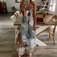 thumbnail image 3 of Christmas Snowmen Sleeveless Dress for Women Clothing Female Women's Summer Skirt, 3 of 7