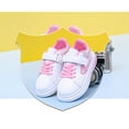 thumbnail image 6 of Girls Casual Sneakers Heart Pattern Toddler Kids Sports Skate Shoes Waterproof Flats Walking Shoes Pink/Purple, 6 of 16