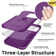 thumbnail image 4 of IceSword iPhone 14 Case | Liquid Silicone Case | Phone Cover Slim | 6.1 inch, 4 of 18