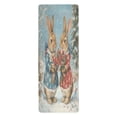 thumbnail image 5 of BZSMCE Yoga Mat Women Rabbit Holding Bouquets Pattern Fitness Mat, 5 of 9