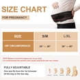 thumbnail image 3 of Pregnancy Support Belt SUPPORTSMART HAB Smart 3 in 1 Black, 3 of 7