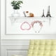 thumbnail image 3 of Estante de Pared ANGGREK Almacenamiento 23,2 x 3,9 x 5,1 Pulgadas Blanco, 3 of 8