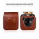 thumbnail image 4 of Estuche para cámara de cuero PU portátil con correa para el hombro compatible, 4 of 8