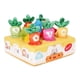 thumbnail image 2 of Caja de pañuelos para bebé, tapete de zanahoria 2 en 1, juguete de peluche para tirar de la zanahoria, juguetes de rompecabezas de zanahoria oso, 2 of 9