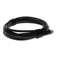 thumbnail image 6 of AddOn - Patch cable - RJ-45 (M) to RJ-45 (M) - 9 ft - STP - CAT 5e - snagless - black, 6 of 11